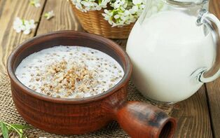 buckwheat - kefir diet to lose weight